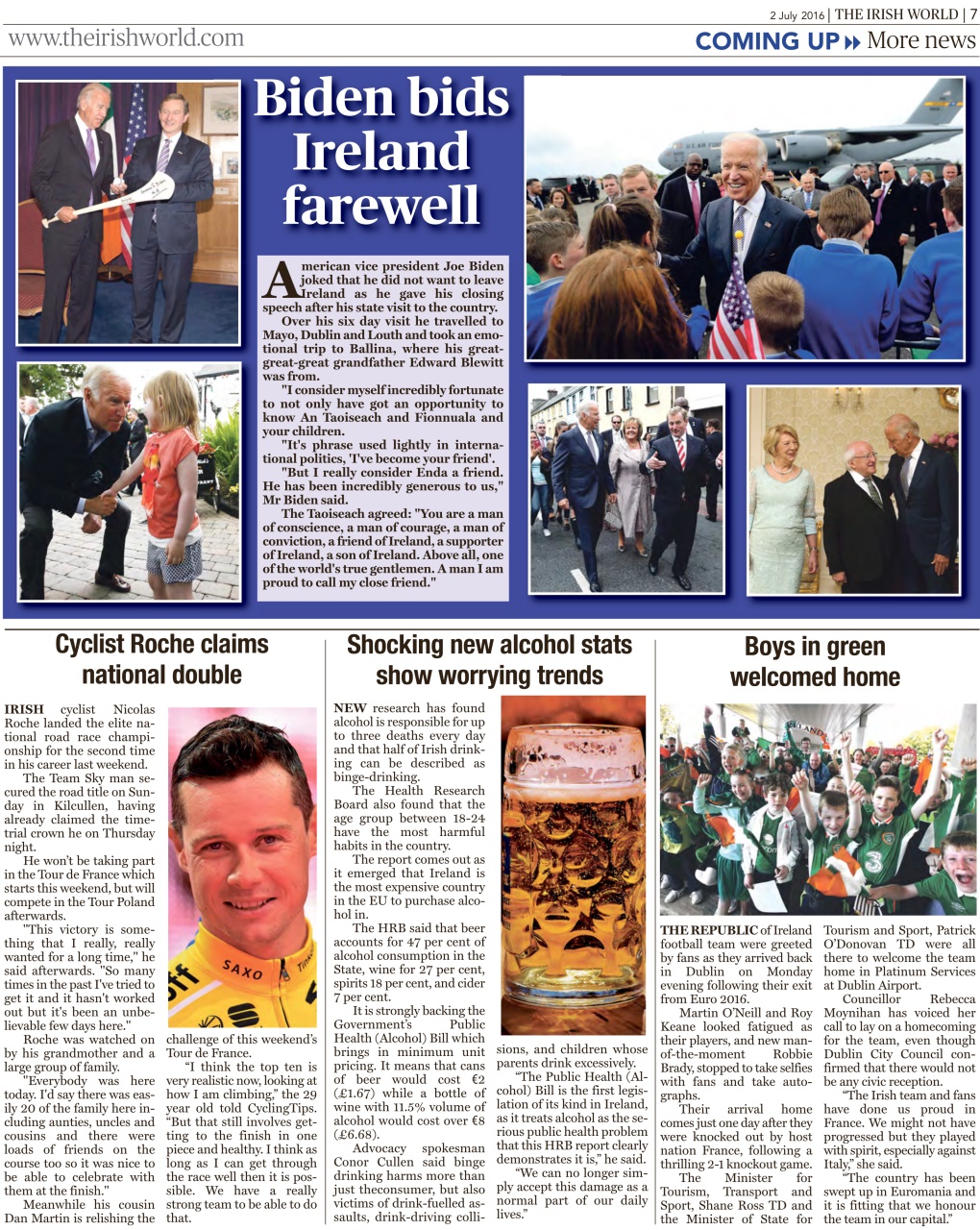 Irish World Preview Pages