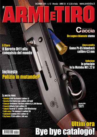 Armi E Tiro issue Armi e Tiro 12-2011