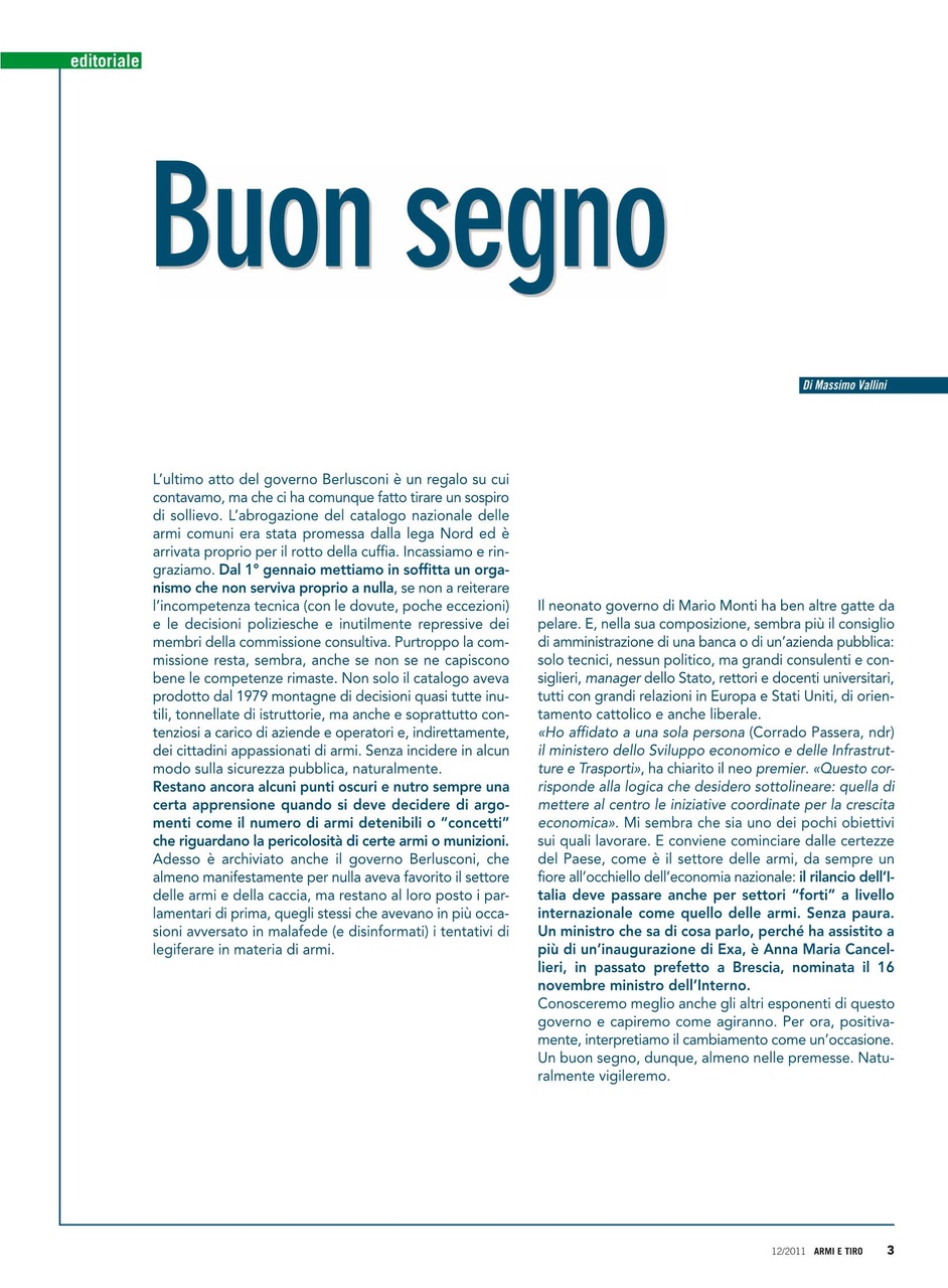 Armi E Tiro Preview Pages