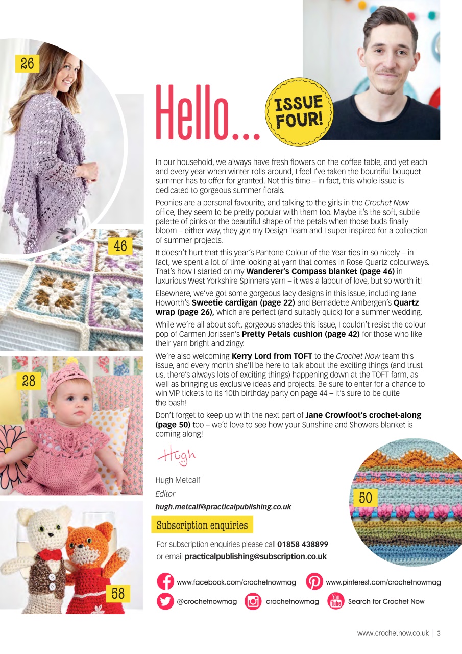 Crochet Now Magazine Preview Pages