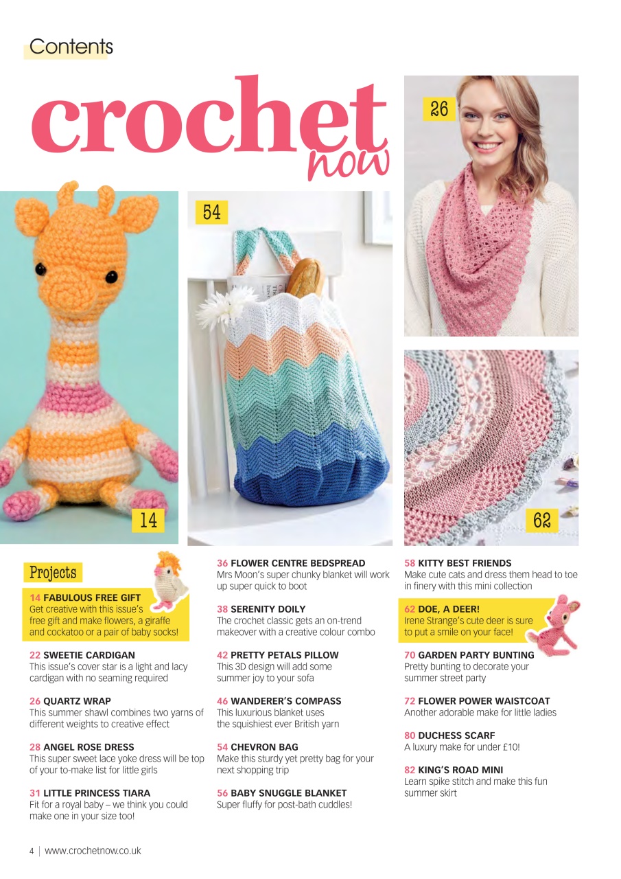 Crochet Now Magazine Preview Pages