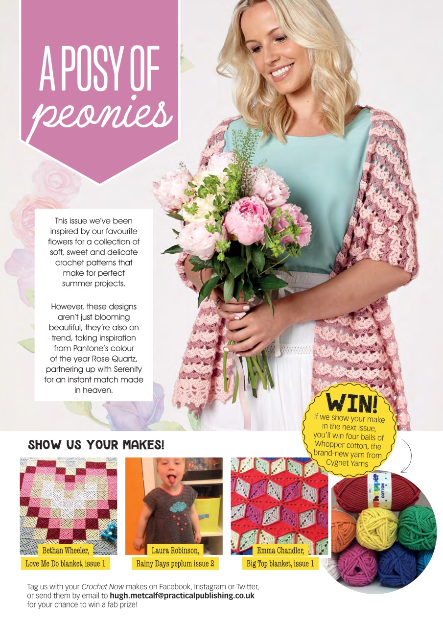 Crochet Now Magazine Preview Pages