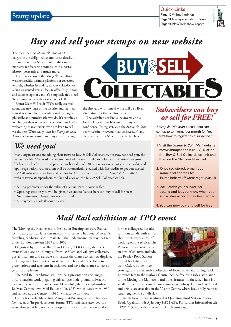 Stamp Collector Preview Pages