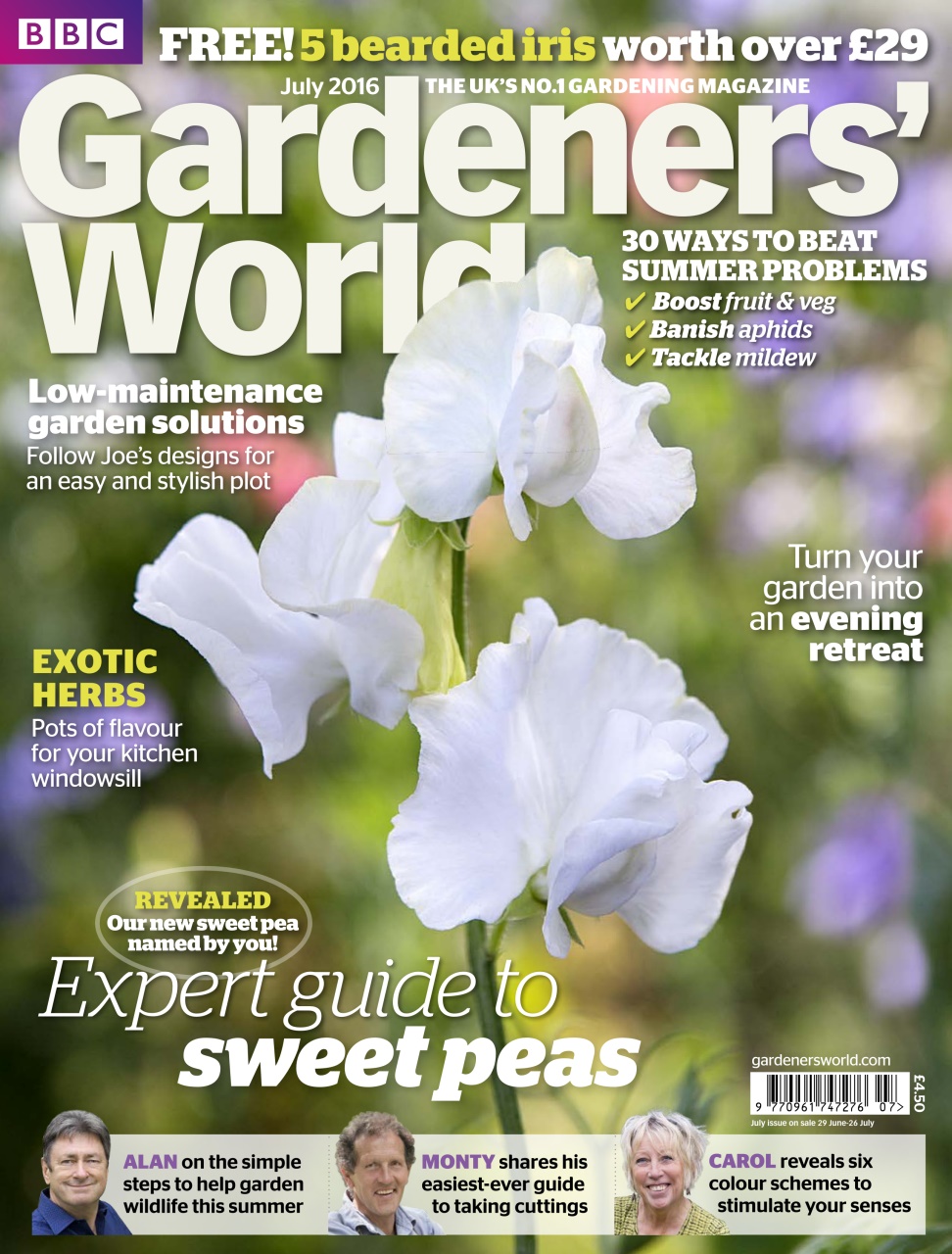 BBC Gardeners’ World Magazine Preview Pages