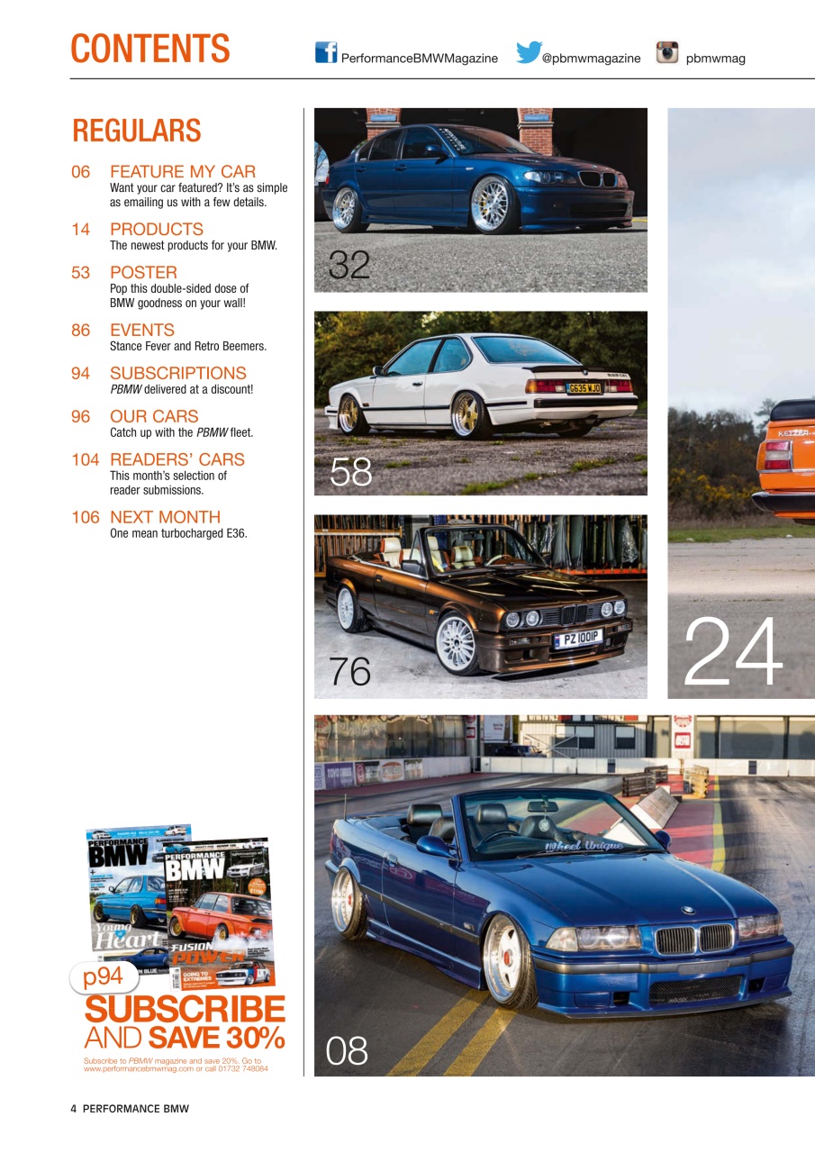 Performance BMW Preview Pages