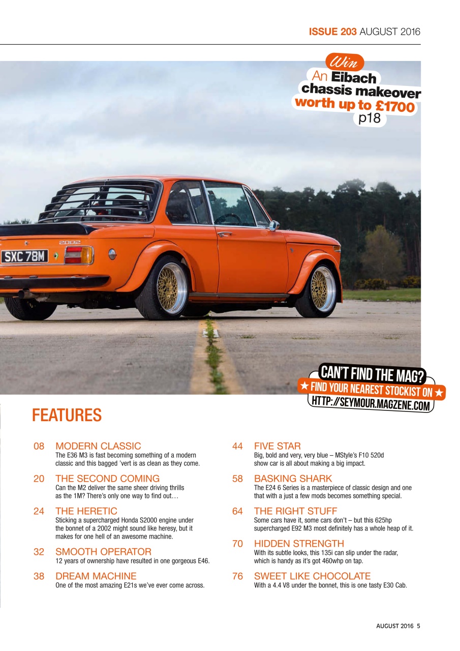 Performance BMW Preview Pages