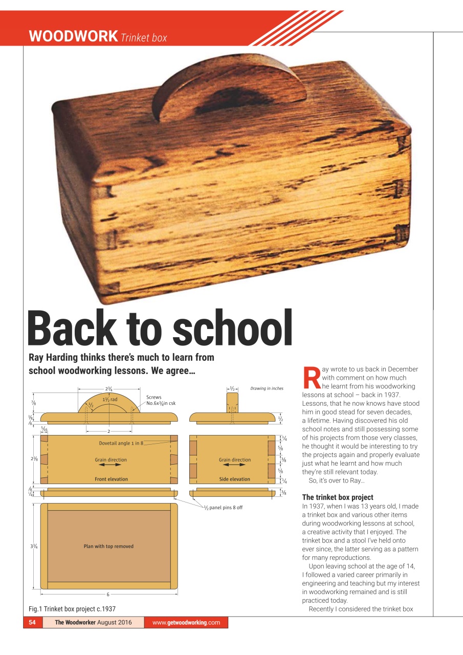 The Woodworker Magazine Preview Pages