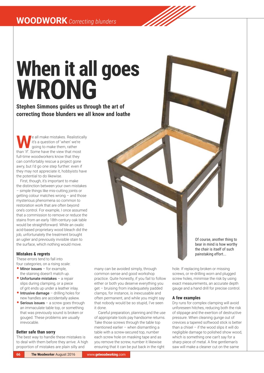 The Woodworker Magazine Preview Pages