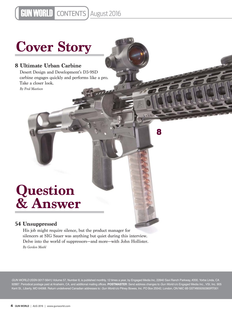 Gun World Preview Pages