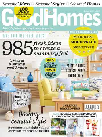 Good Homes Magazine issue August 2016