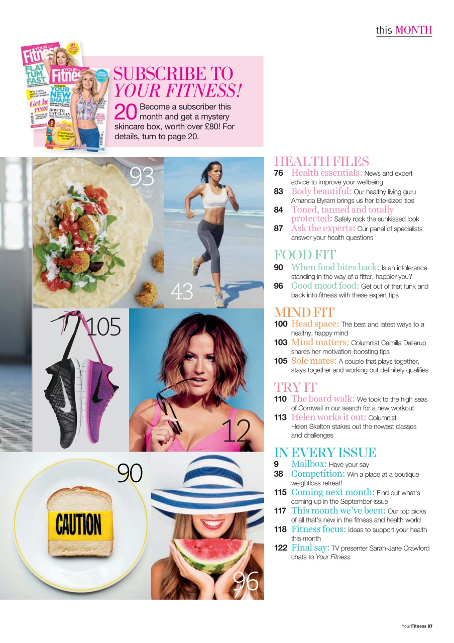 Health & Wellbeing Preview Pages