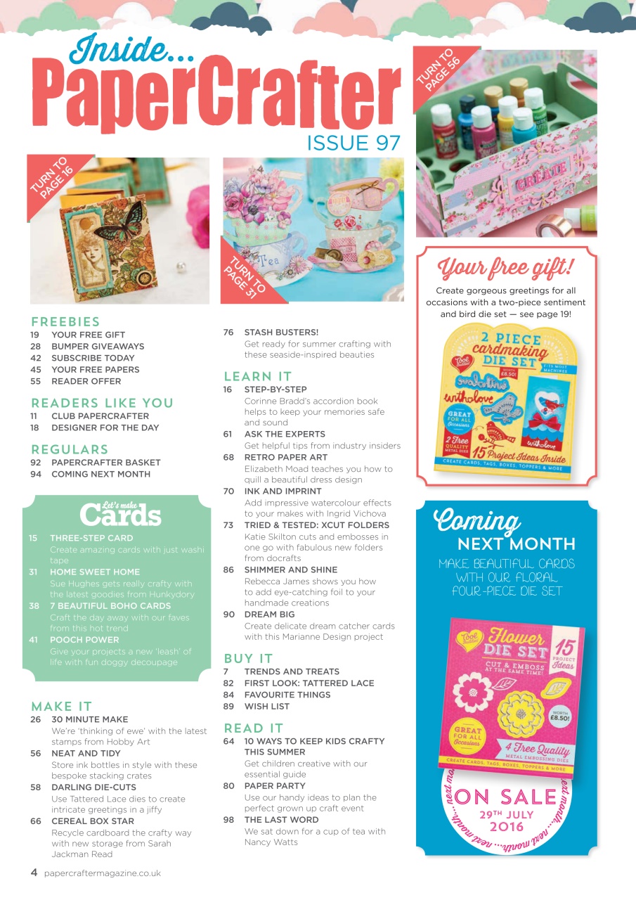 PaperCrafter Preview Pages