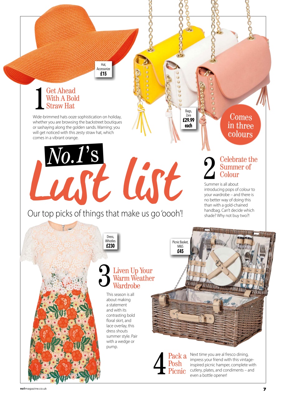 Number 1 Magazine Preview Pages