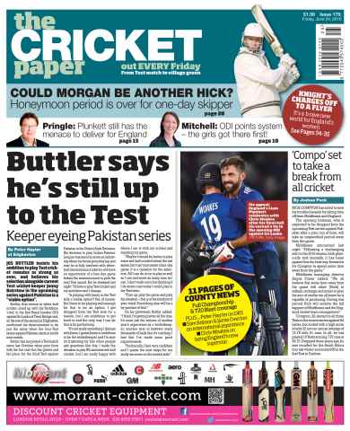 The Cricket Paper issue 24th June 2016
