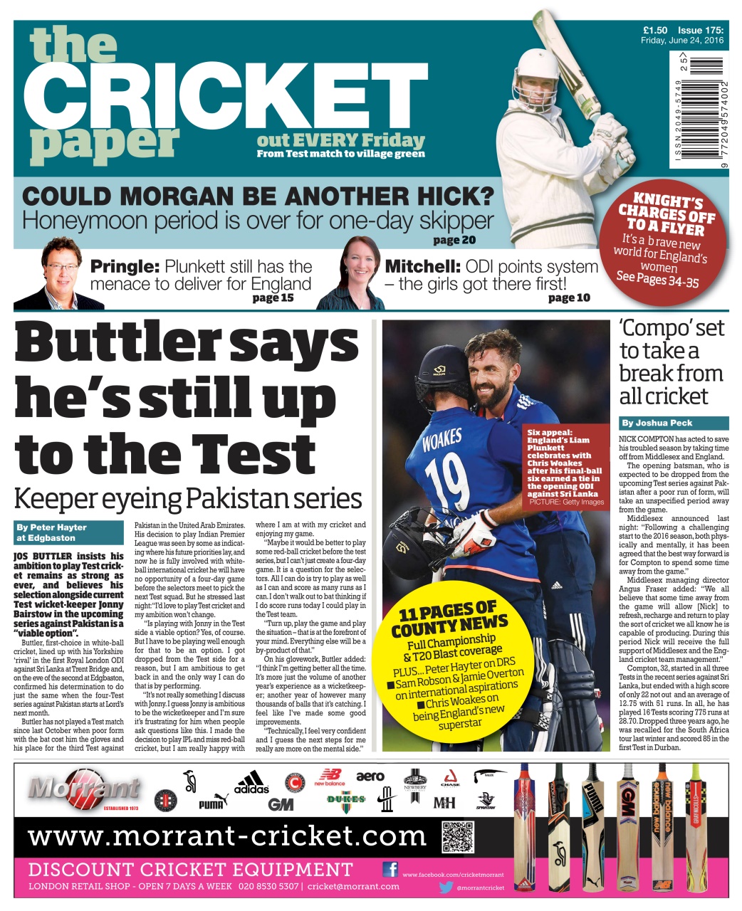 The Cricket Paper Preview Pages