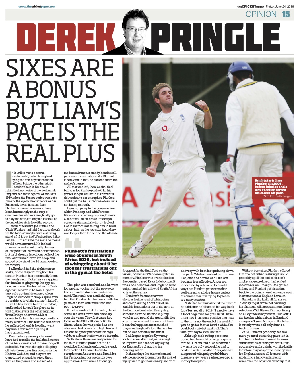 The Cricket Paper Preview Pages