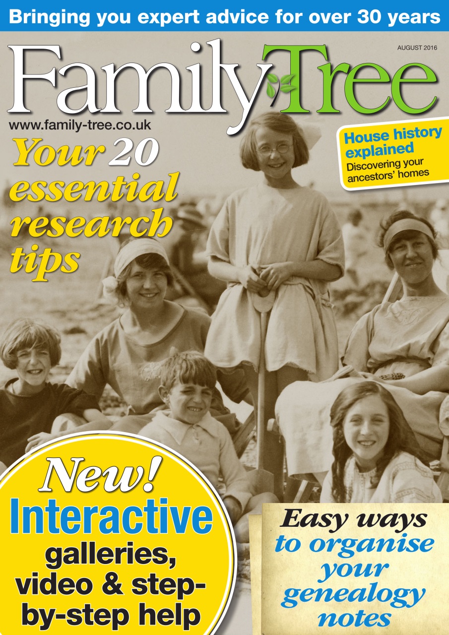 Family Tree Preview Pages