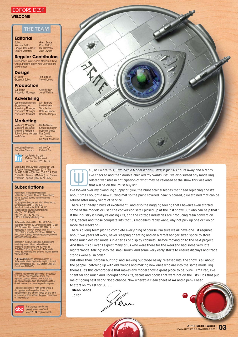 Airfix Model World Preview Pages