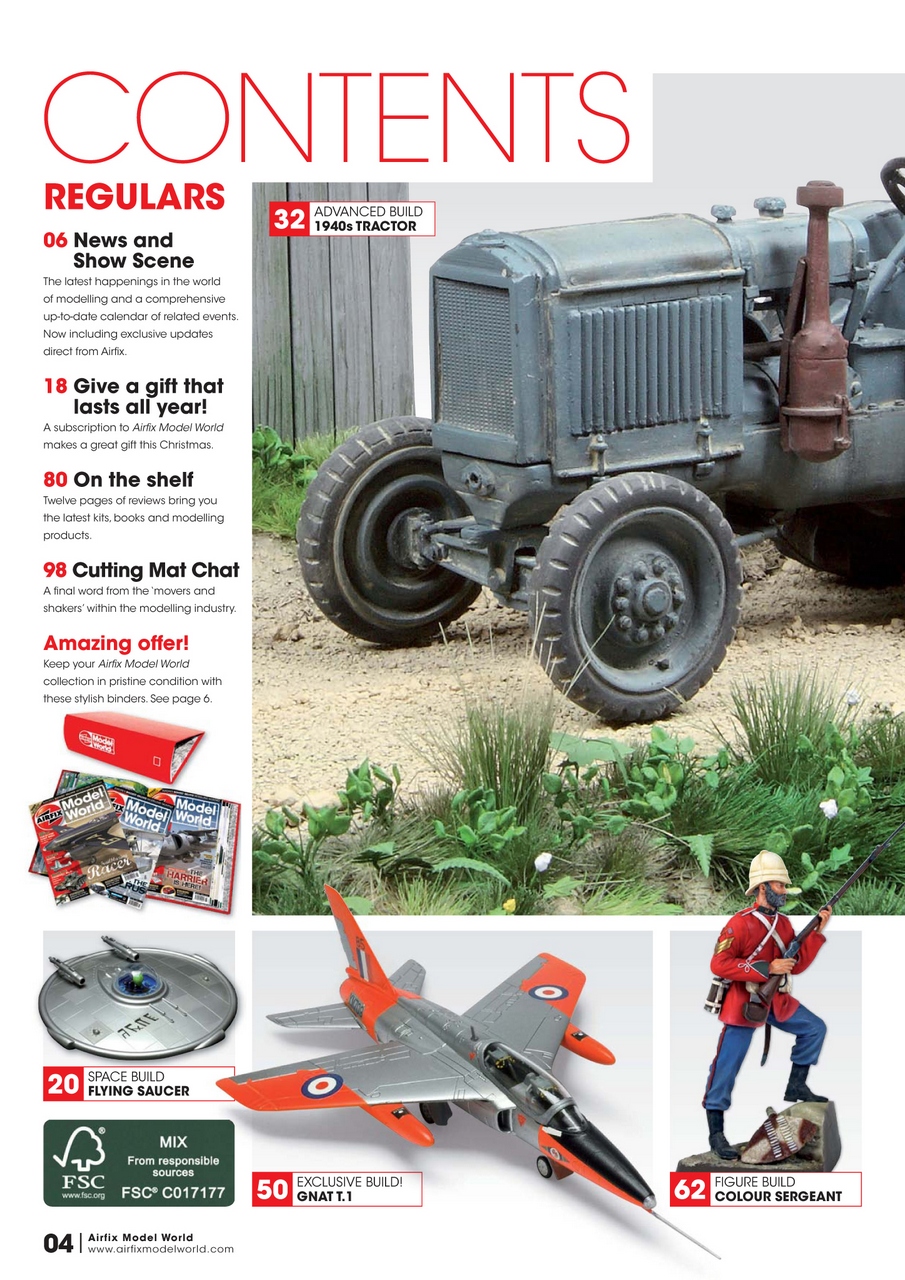 Airfix Model World Preview Pages