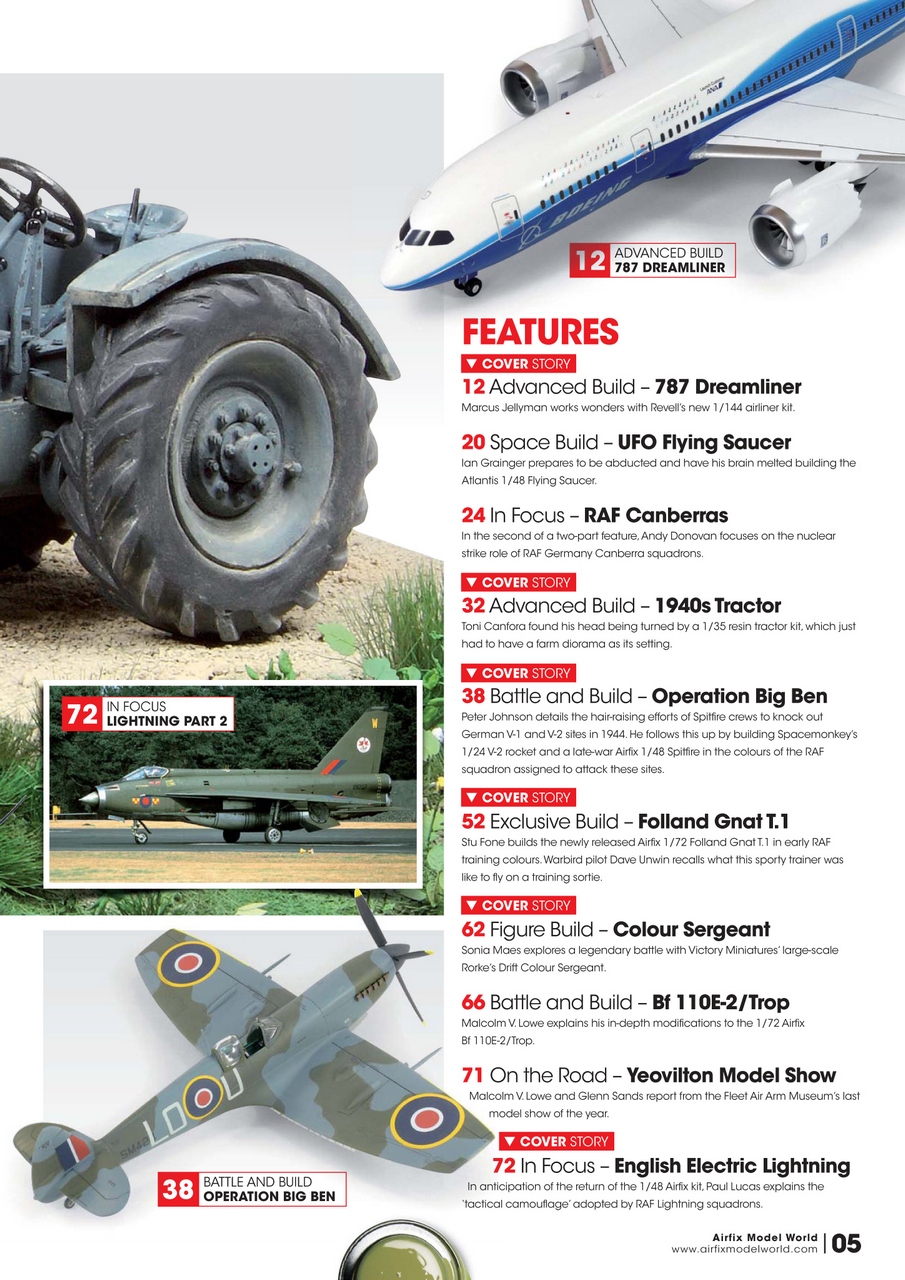 Airfix Model World Preview Pages