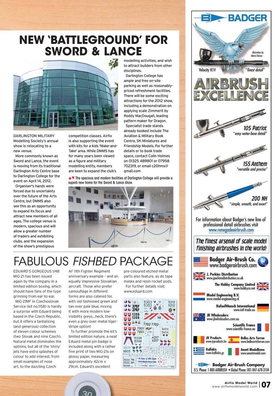 Airfix Model World Preview Pages