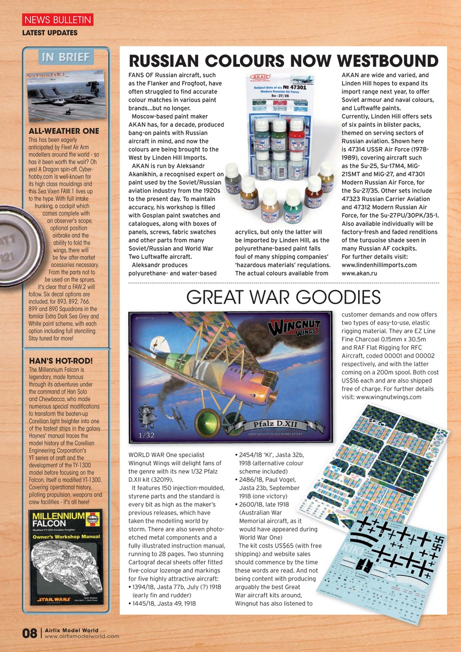 Airfix Model World Preview Pages