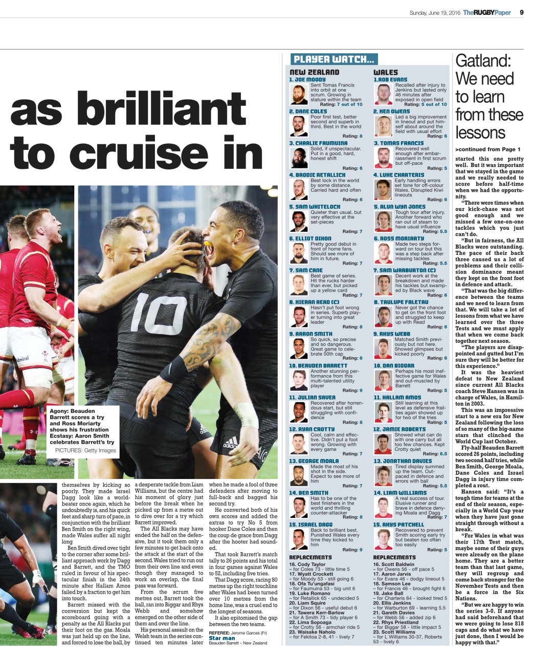 The Rugby Paper Preview Pages