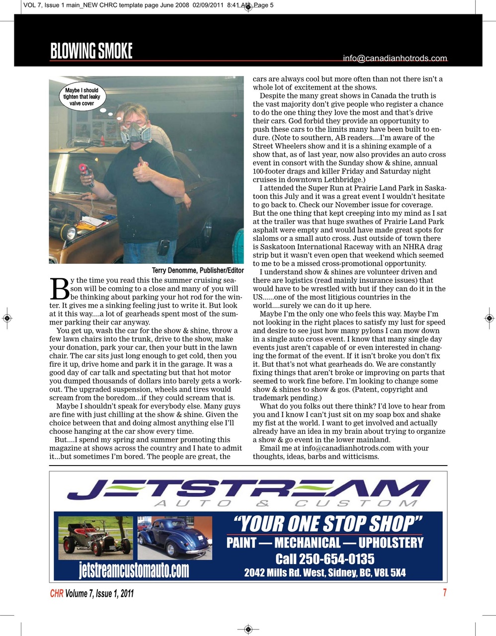 Canadian Hot Rods Preview Pages