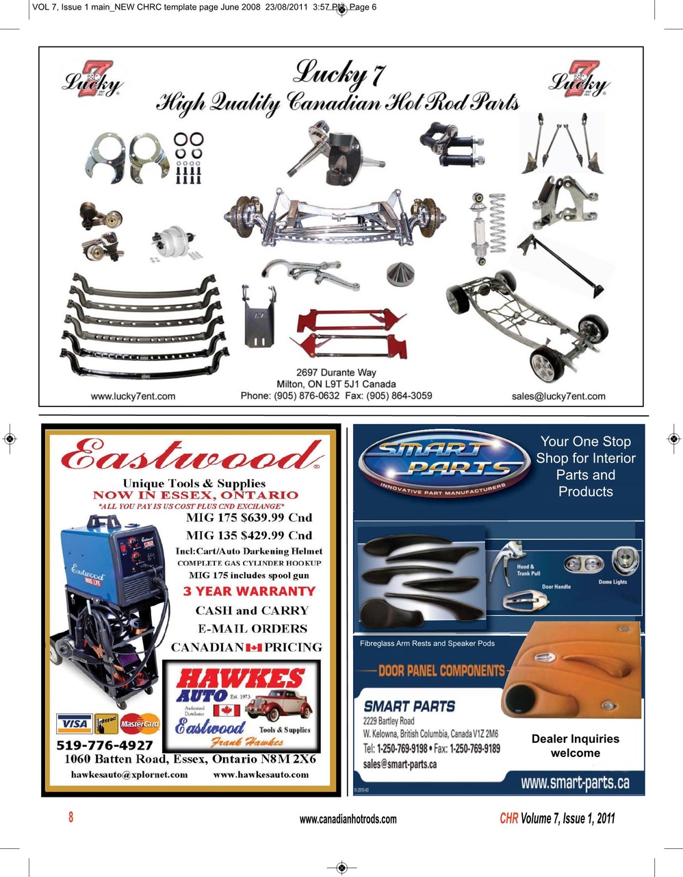 Canadian Hot Rods Preview Pages