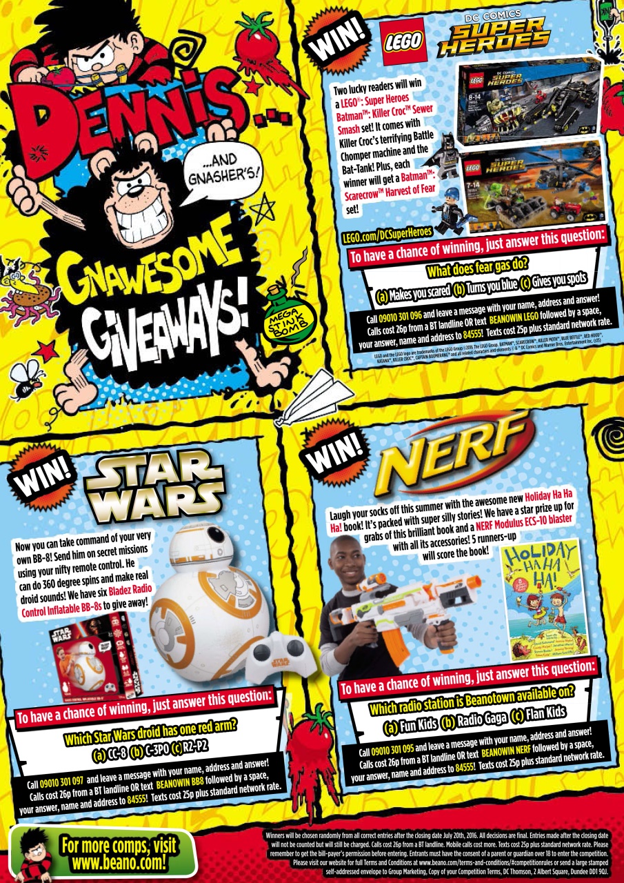 Beano Preview Pages