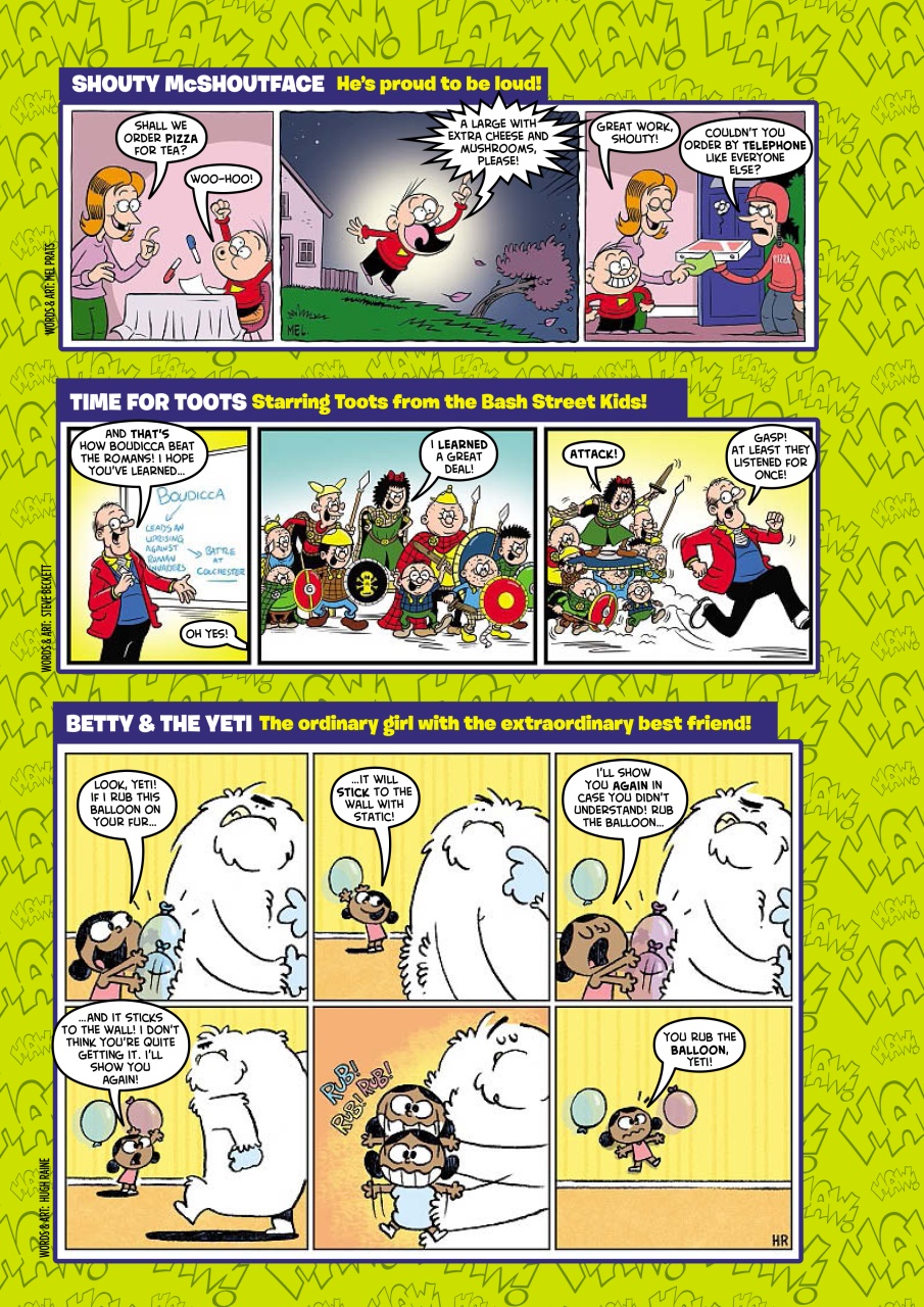Beano Preview Pages