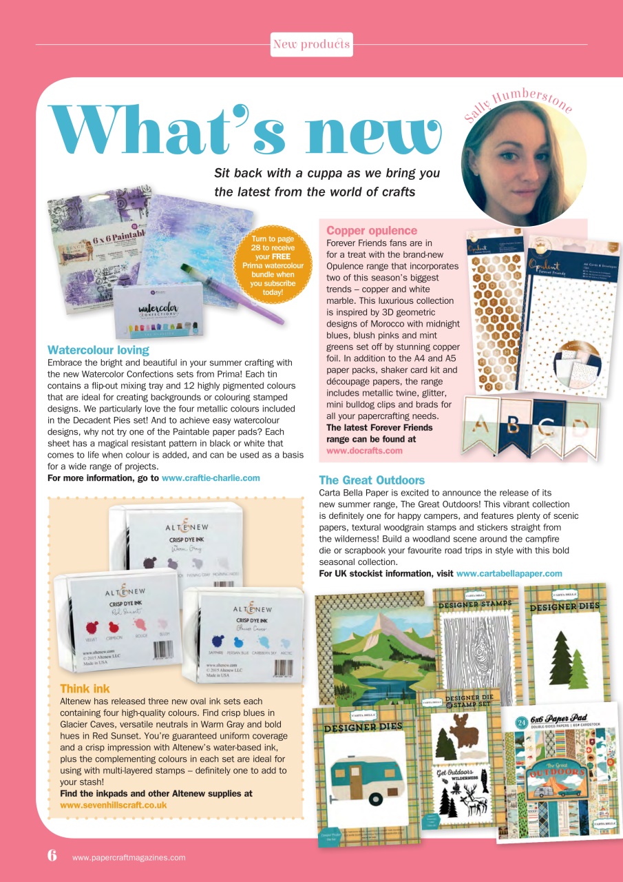 Simply Cards & Papercraft Preview Pages