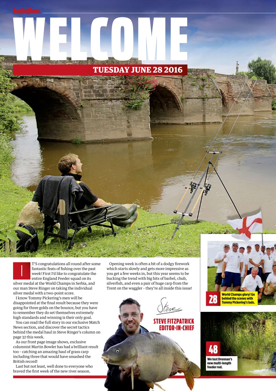 Angling Times Preview Pages