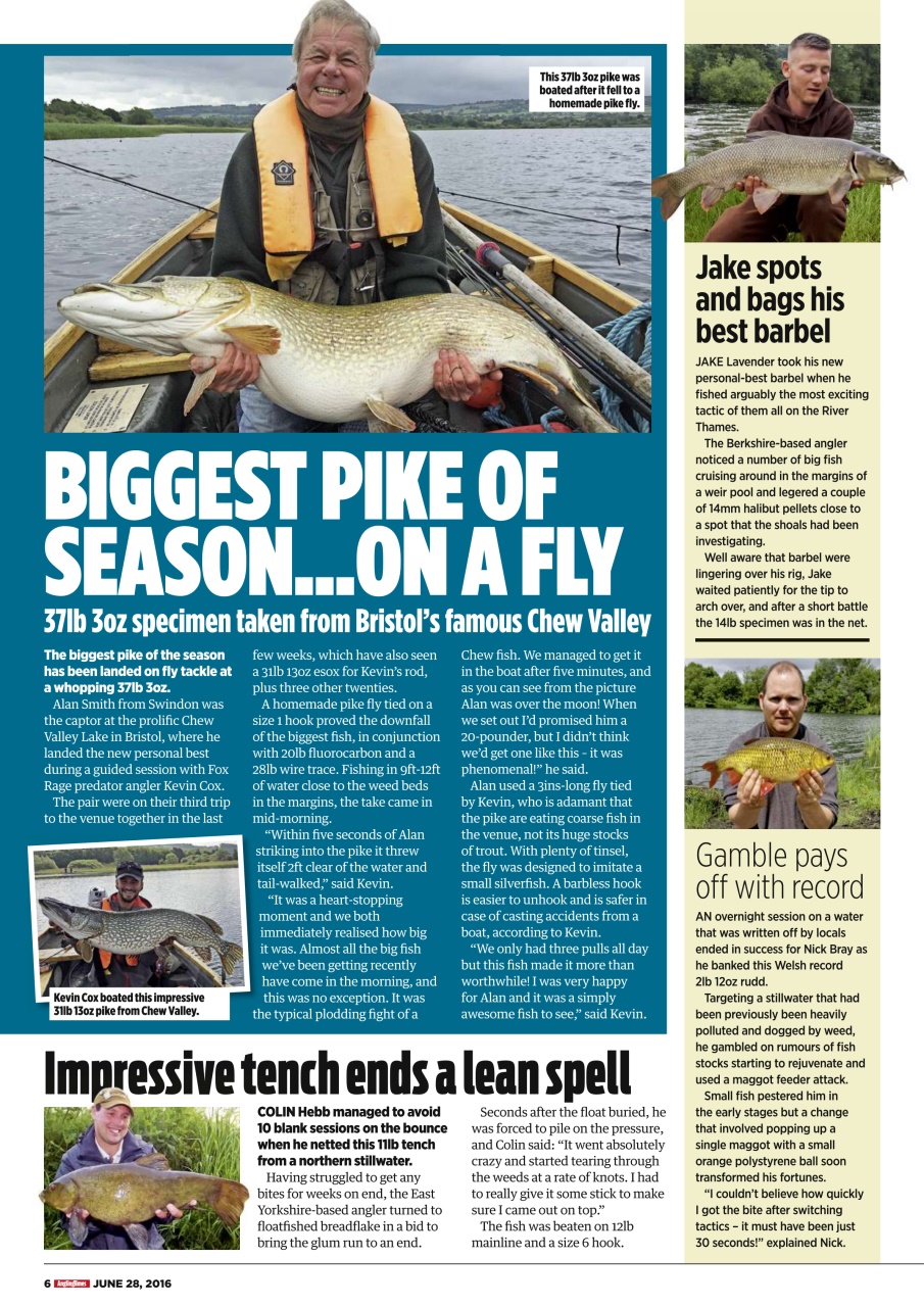 Angling Times Preview Pages
