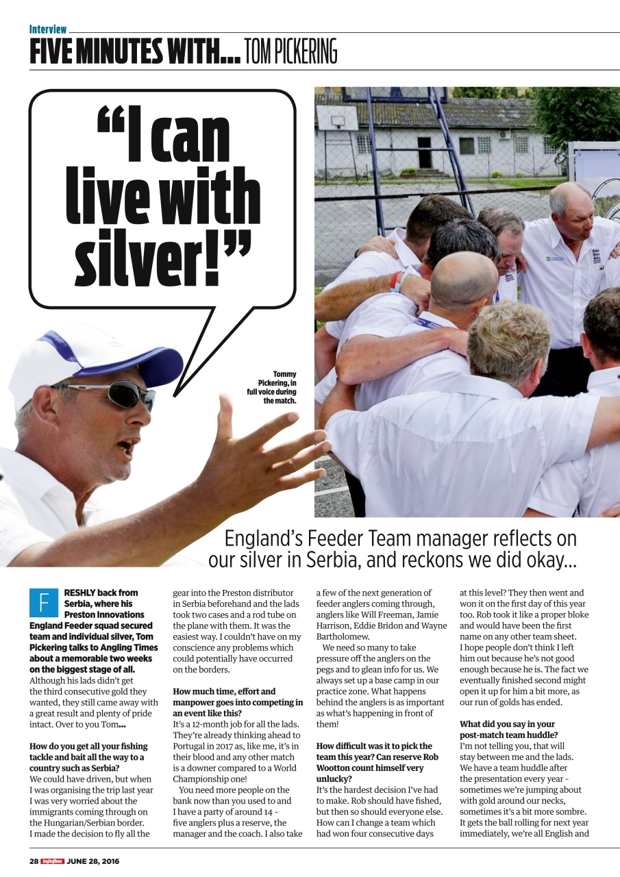 Angling Times Preview Pages