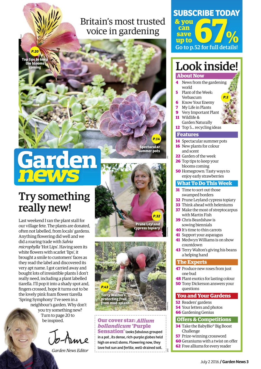 Garden News Preview Pages