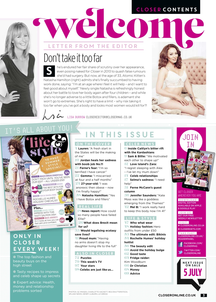 Closer Preview Pages