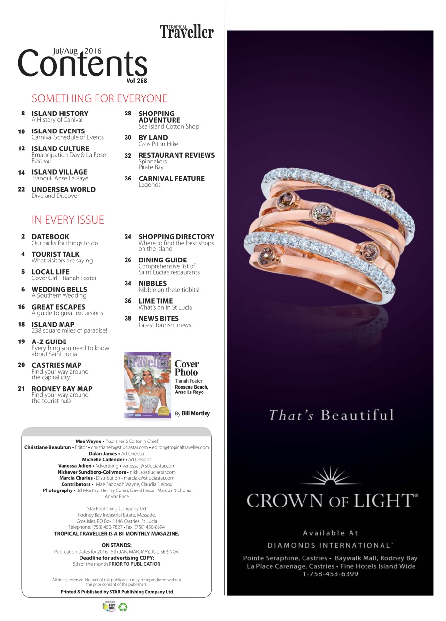 Tropical Traveller Preview Pages