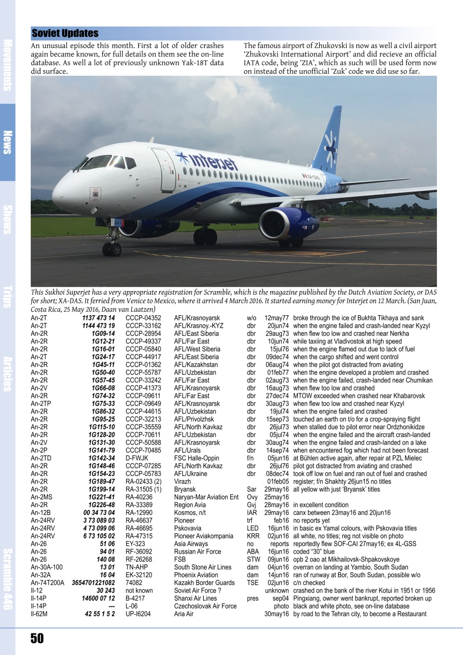 Scramble Magazine Preview Pages