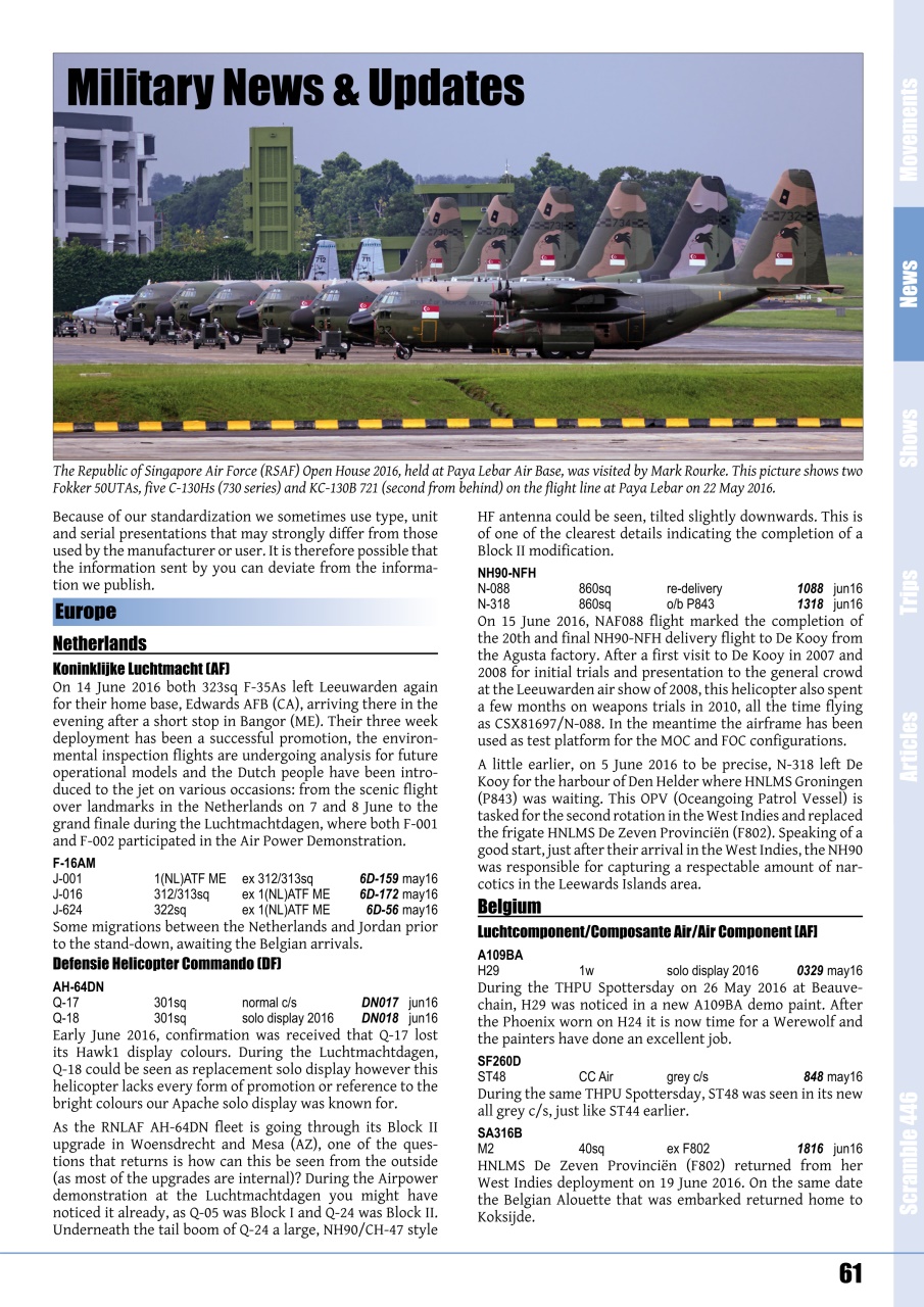 Scramble Magazine Preview Pages