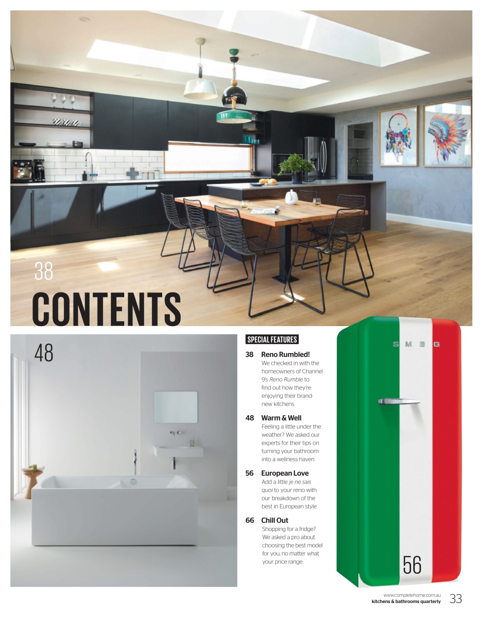 Kitchens & Bathrooms Quarterly Preview Pages