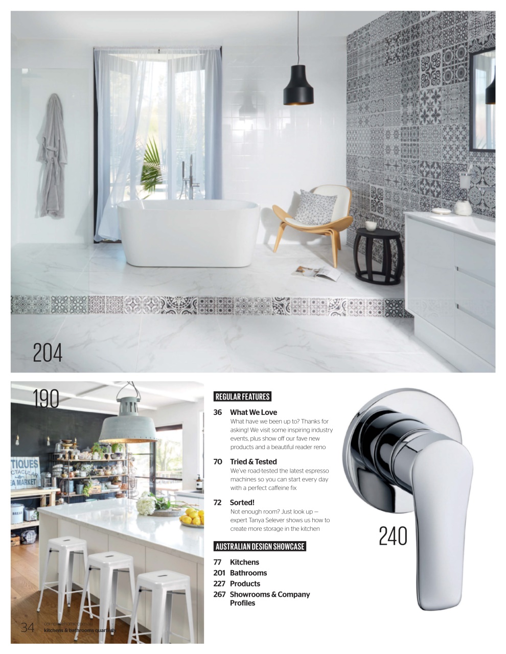 Kitchens & Bathrooms Quarterly Preview Pages