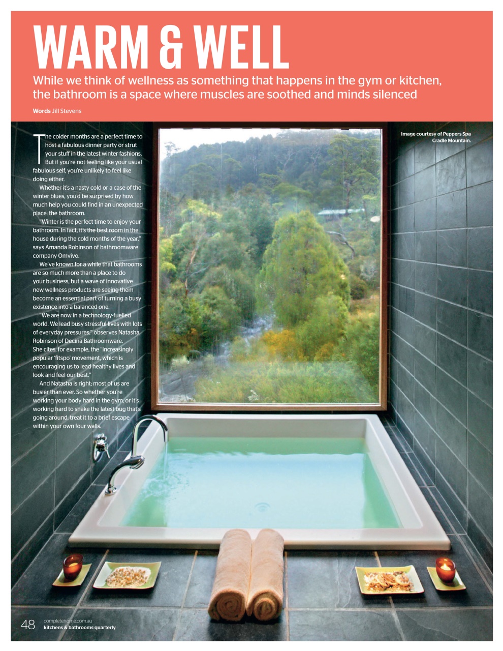 Kitchens & Bathrooms Quarterly Preview Pages