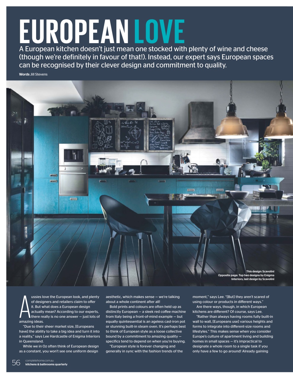 Kitchens & Bathrooms Quarterly Preview Pages