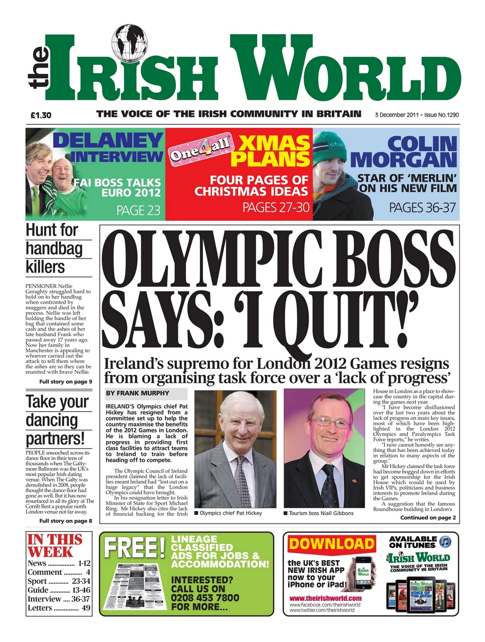 Irish World Preview Pages