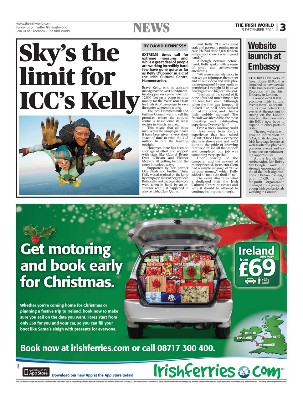 Irish World Preview Pages