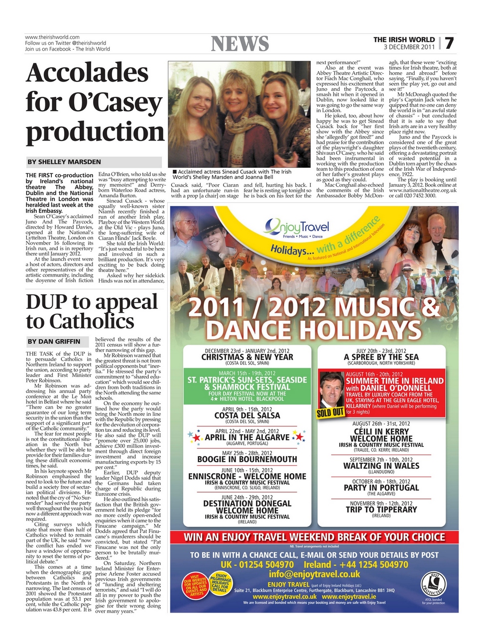 Irish World Preview Pages