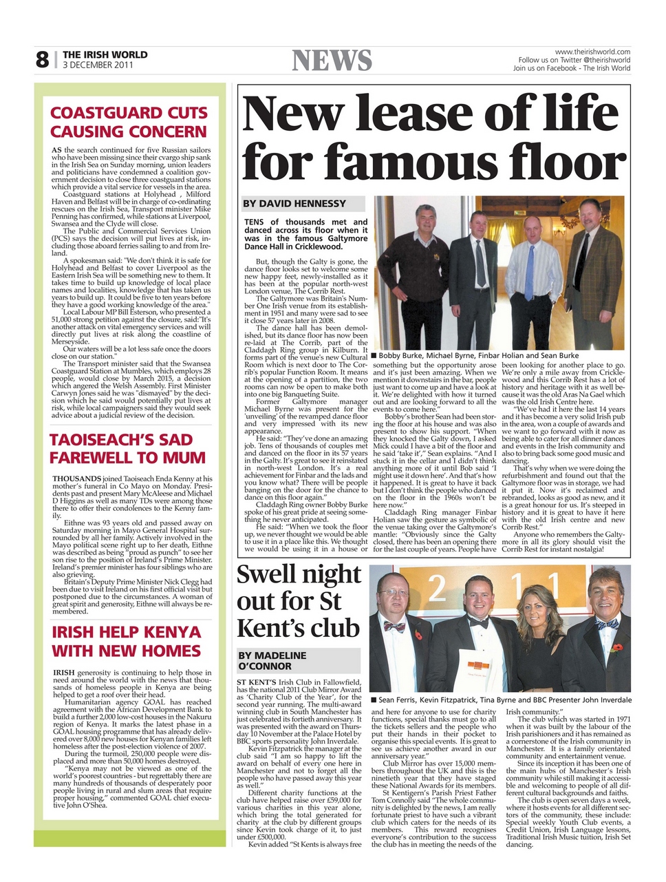 Irish World Preview Pages