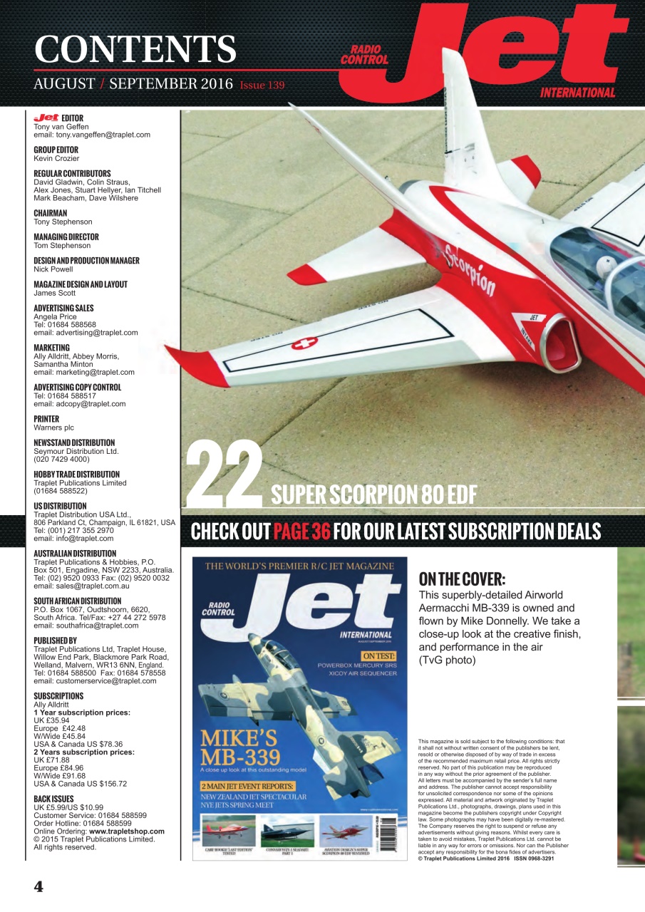 RC Jet International Preview Pages