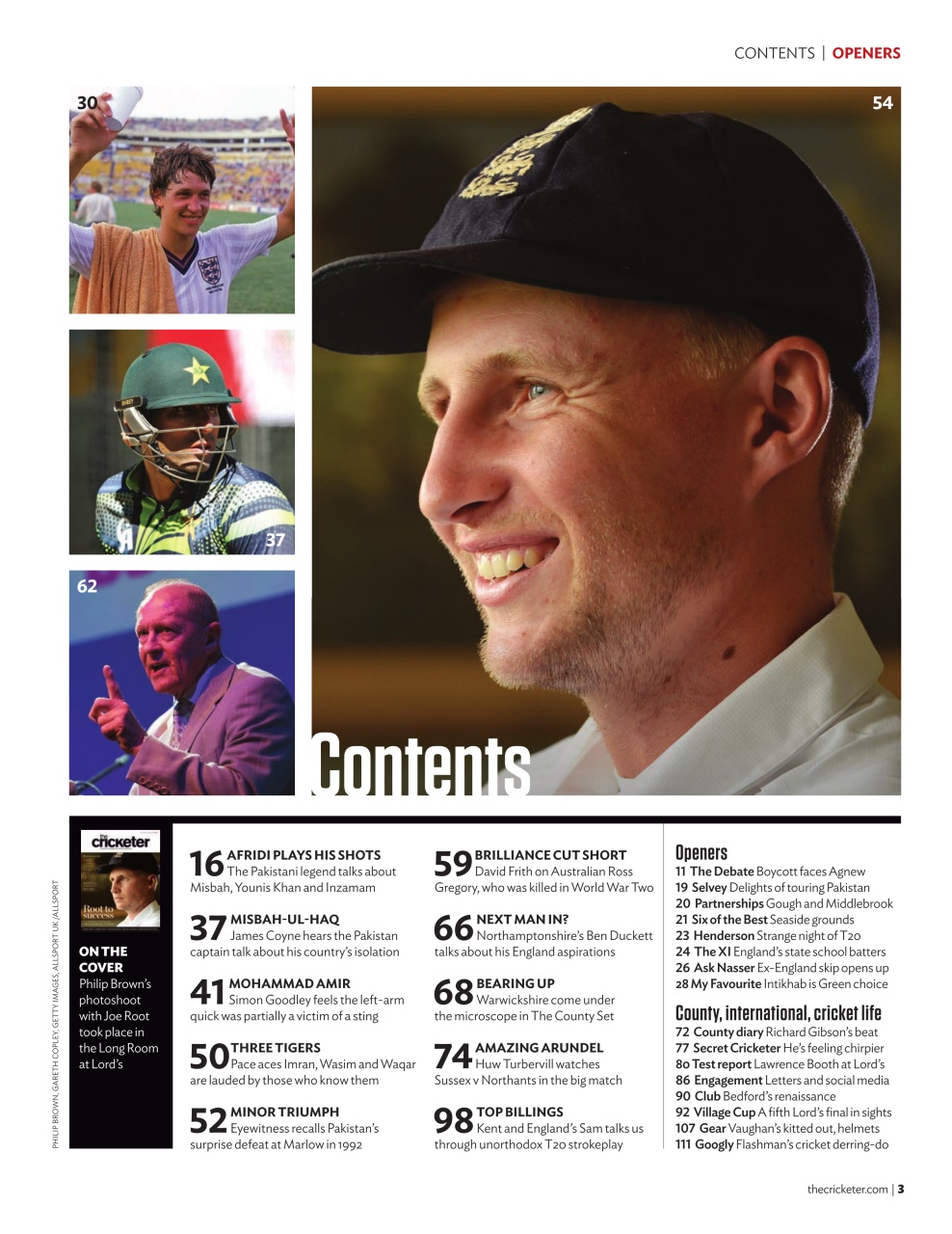 The Cricketer Magazine Preview Pages